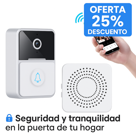 🔔✨ Timbre Inteligente de Seguridad 🔍🏠 | Controla Tu Puerta Desde Donde Estés! 🚀📱