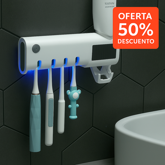UltraClean UV® ✨ Soporte y Esterilizador De Cepillos