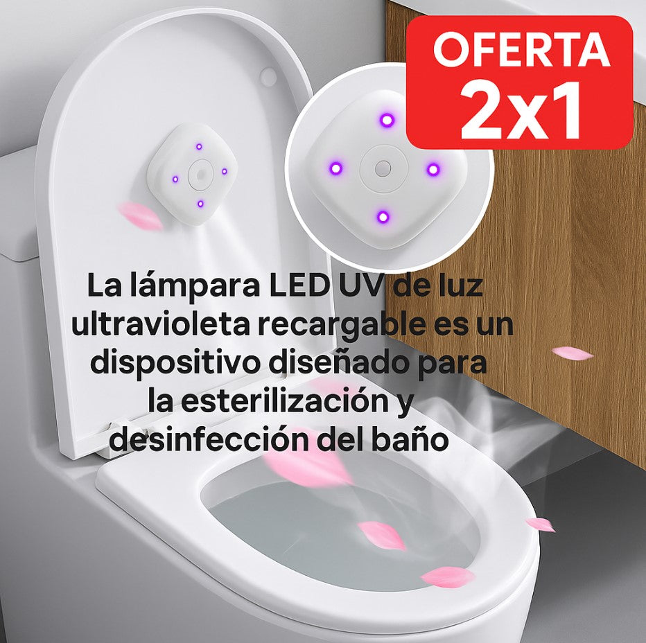 HygieneGuard UV® ✨ Esterilizador de baño