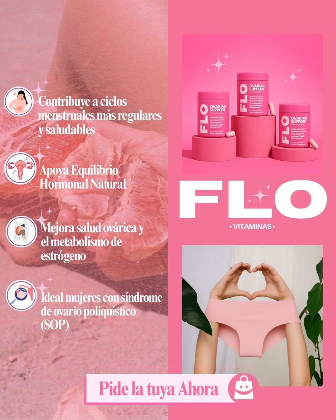 FLO Vitaminas — Apoya tu ciclo, equilibra tu bienestar ✨