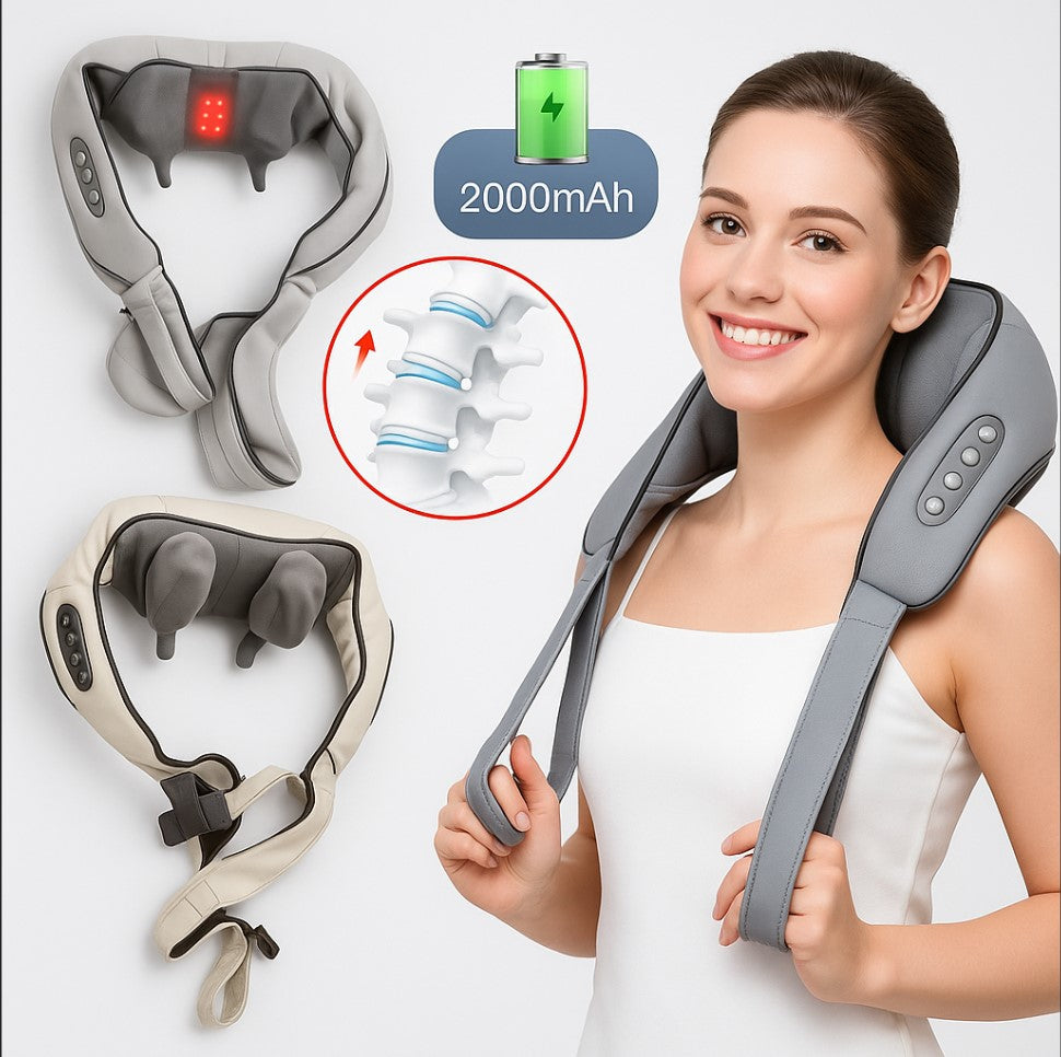 💙Masajeador de cuello y espalda