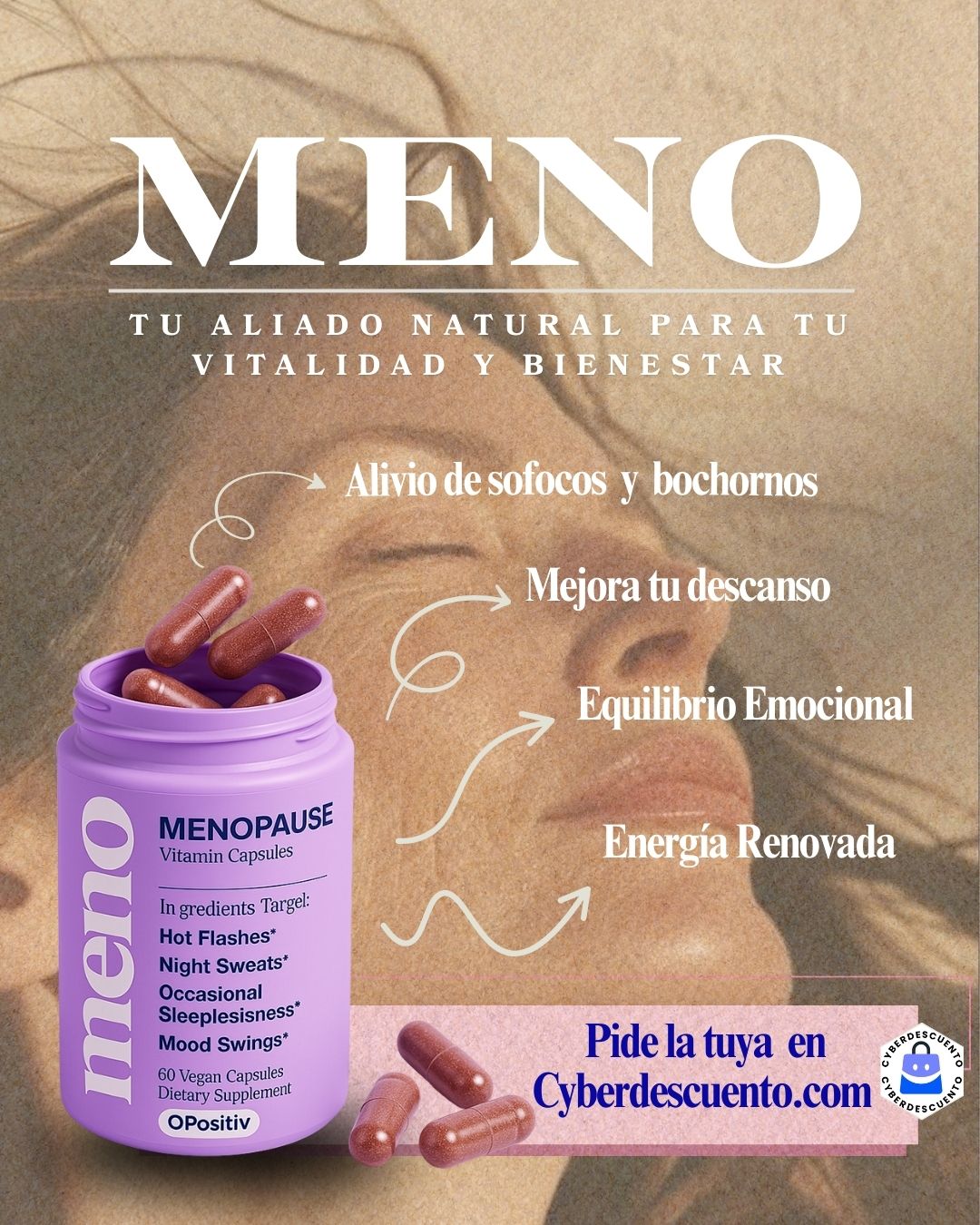 💜 MENO PROBIÓTICOS 🌸 Tu aliado natural para tu vitalidad y bienestar femenino