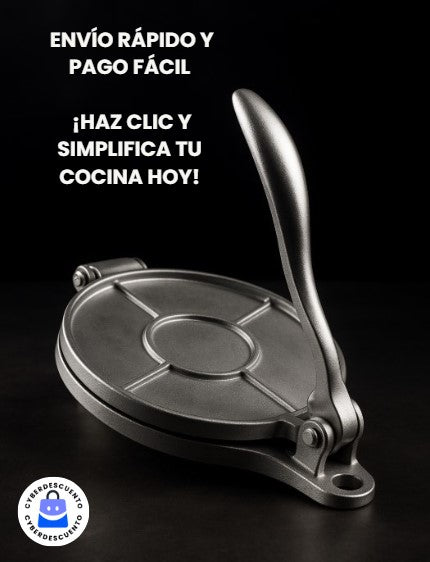 EasyPress™ Una prensa, mil recetas: empanadas, sopaipillas, tortillas, arepas, fajitas, y más listas en un solo paso 🍽️