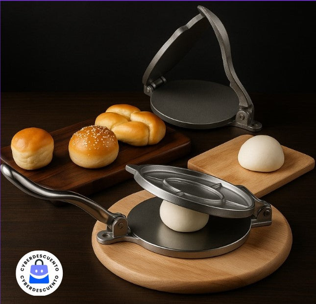 EasyPress™ Una prensa, mil recetas: empanadas, sopaipillas, tortillas, arepas, fajitas, y más listas en un solo paso 🍽️
